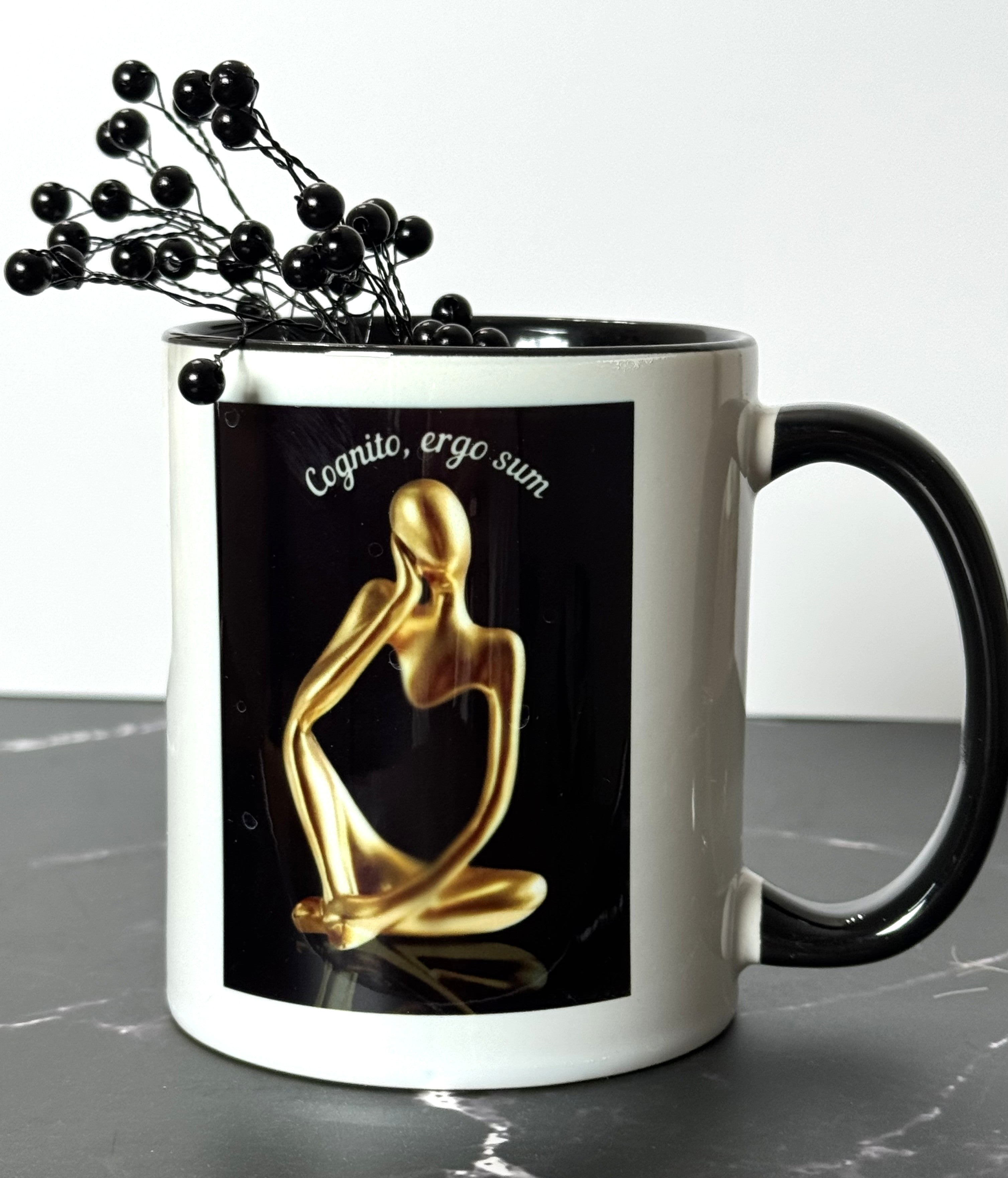 Cognito, Ergo Sum (I Think, Therefore I Am) 11 oz mug